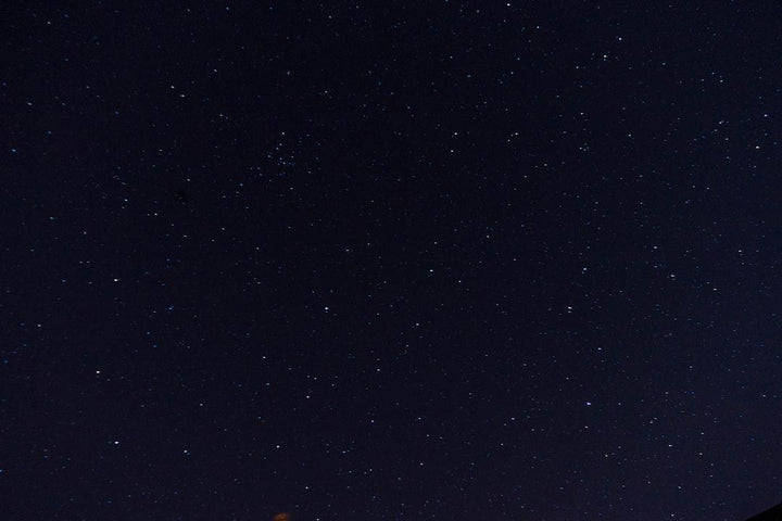 Clear night sky filled with stars, perfect for All Angles Creatures homepage visual