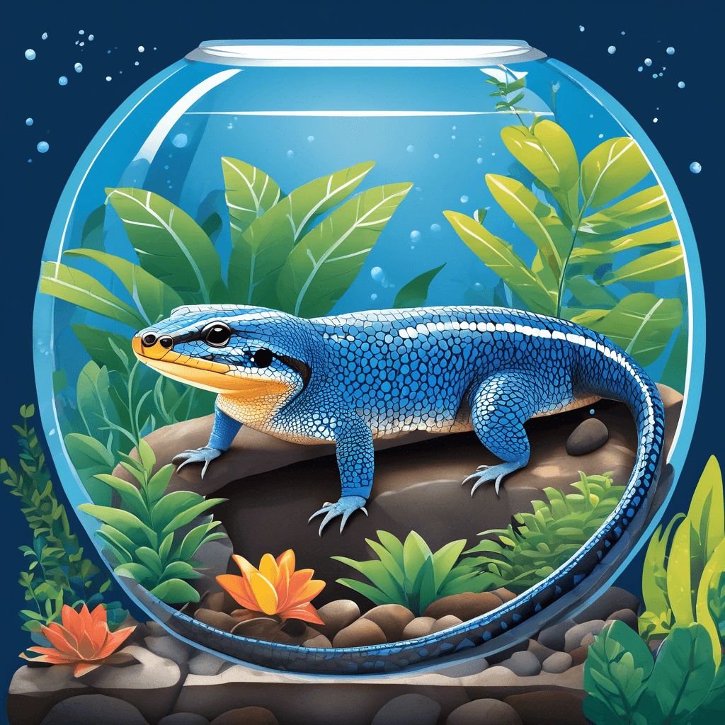 How to Set Up the Perfect Blue Tongue Skink Habitat - All Angles Creatures