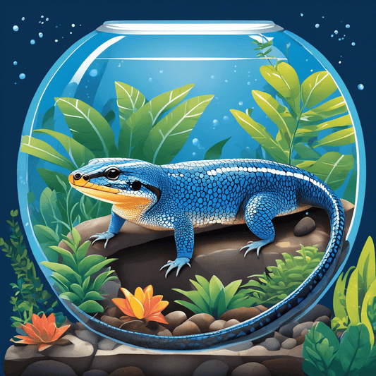 How to Set Up the Perfect Blue Tongue Skink Habitat - All Angles Creatures