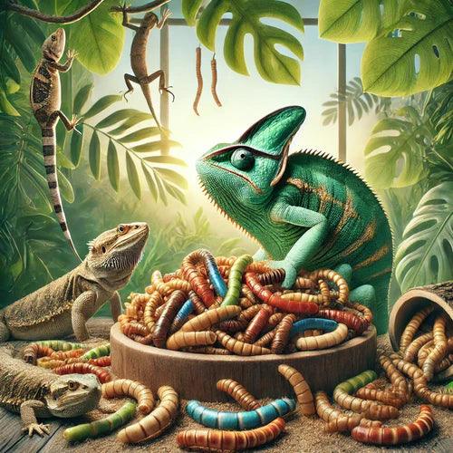 What Do Reptiles Eat in the Wild? The Best Feeder Insects for Bearded Dragons, Chameleons, and More - All Angles Creatures