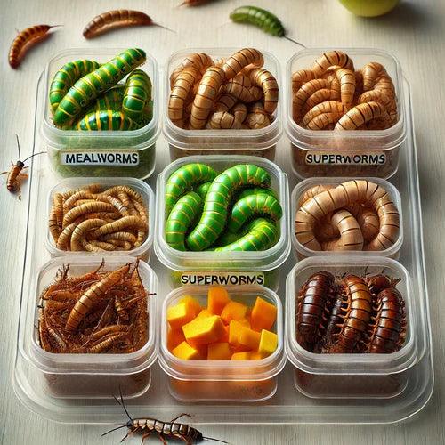 How to Store Feeder Insects: Keep Mealworms, Hornworms, and Roaches Alive Longer - All Angles Creatures