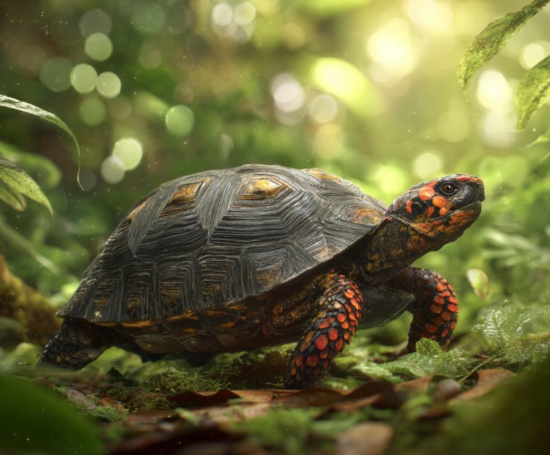 Red Footed Tortoise