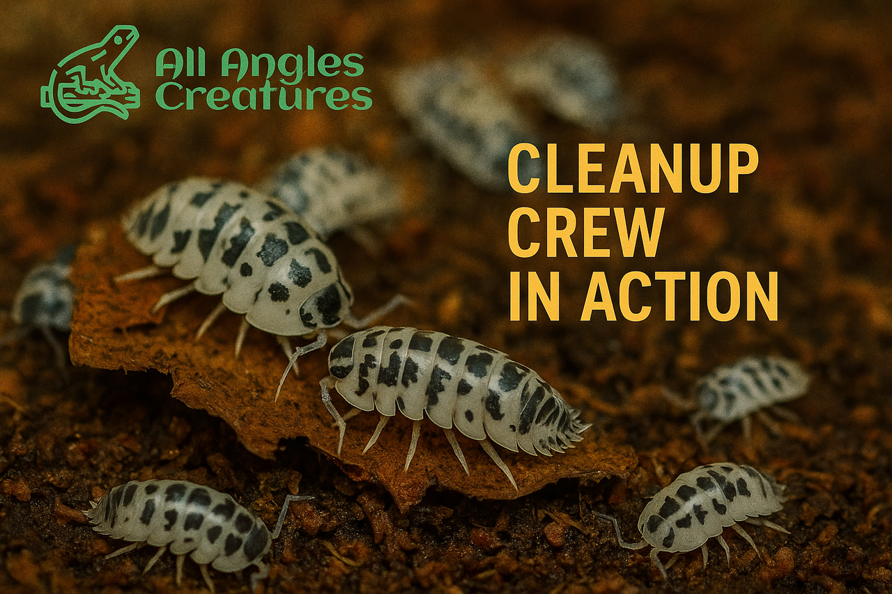 Dairy Cow Isopods - All Angles Creatures