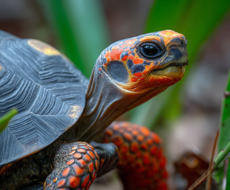 Red Footed Tortoise
